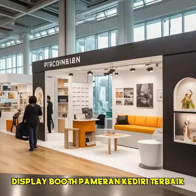 display booth pameran kediri terbaik